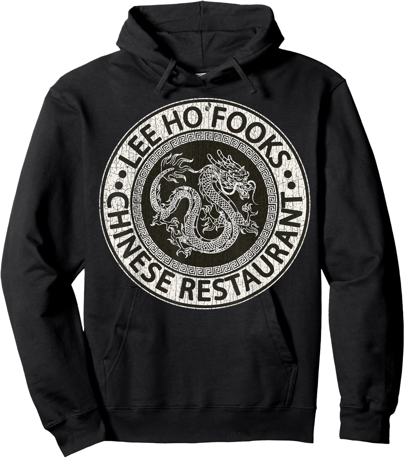 Vintage Lee Ho Fooks Chinese Restaurant Hoodie - Hoodie | Black