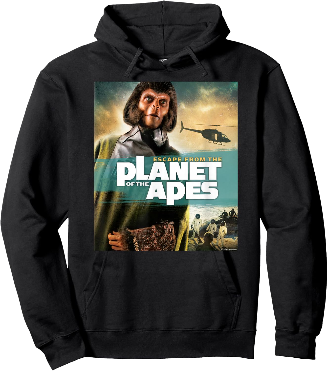 Escape from the Planet of the Apes 1971 Dr Zira Movie Poster Hoodie - Hoodie | Black