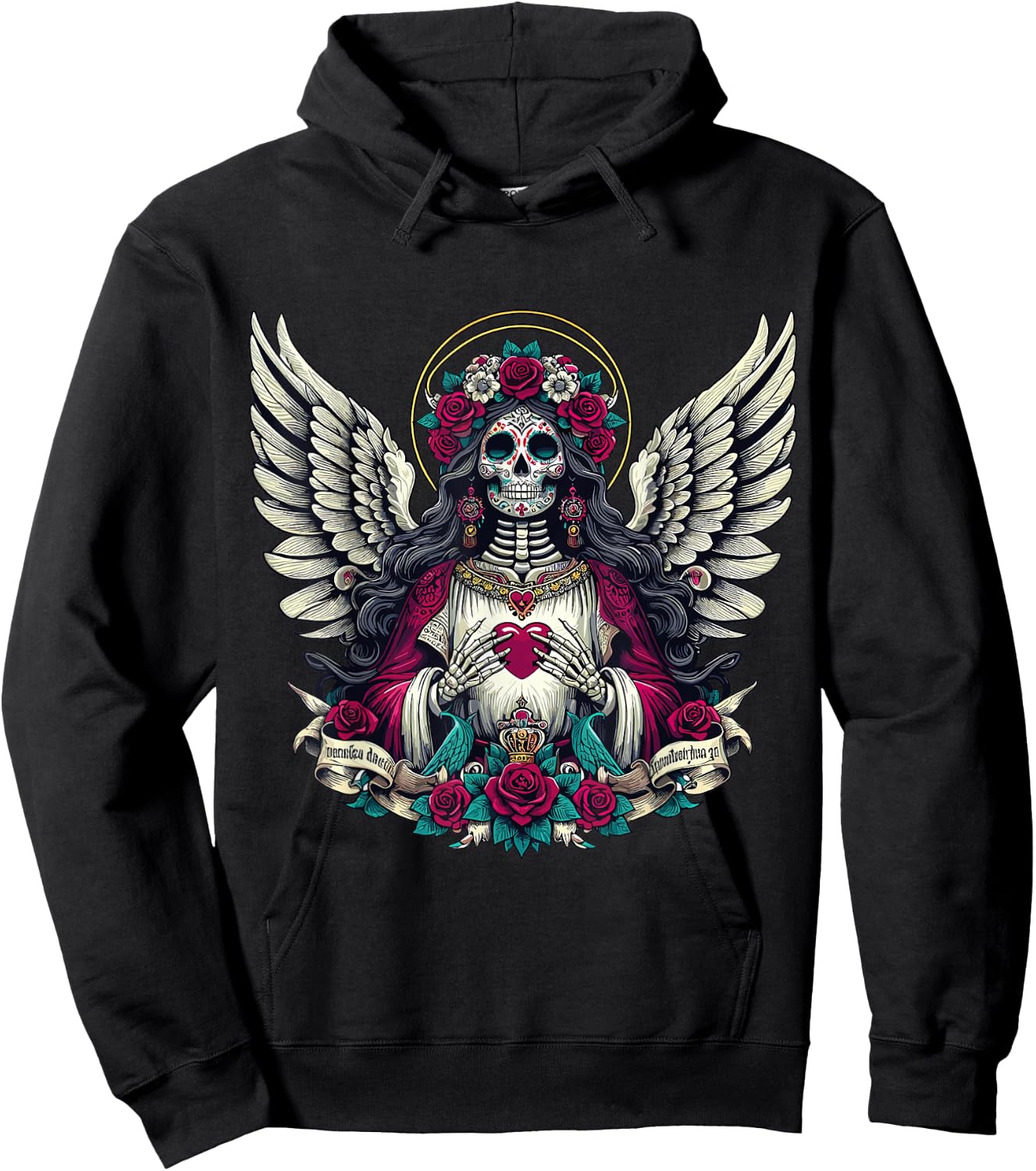 Santa Muerte Hoodie - Hoodie | Black
