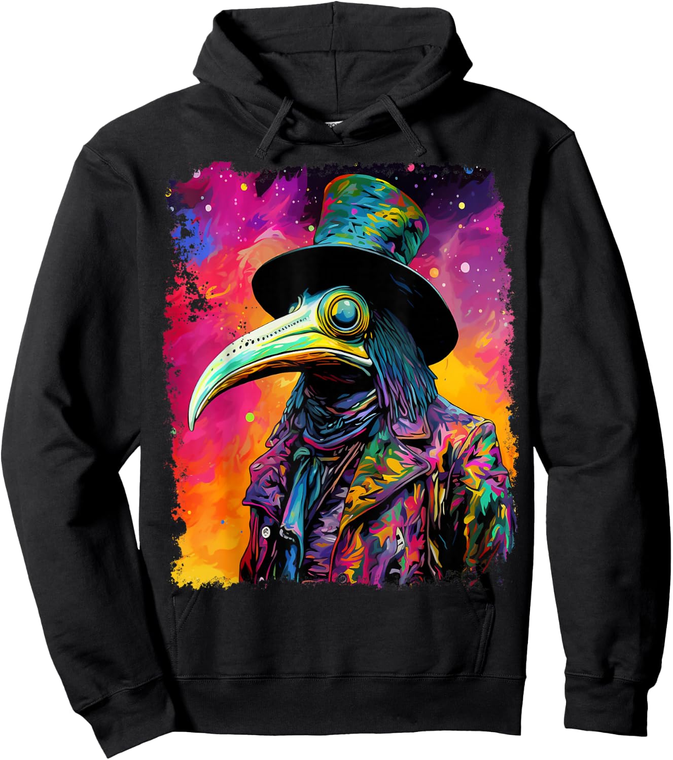 Design Plague Doctor Hoodie - Hoodie | Black