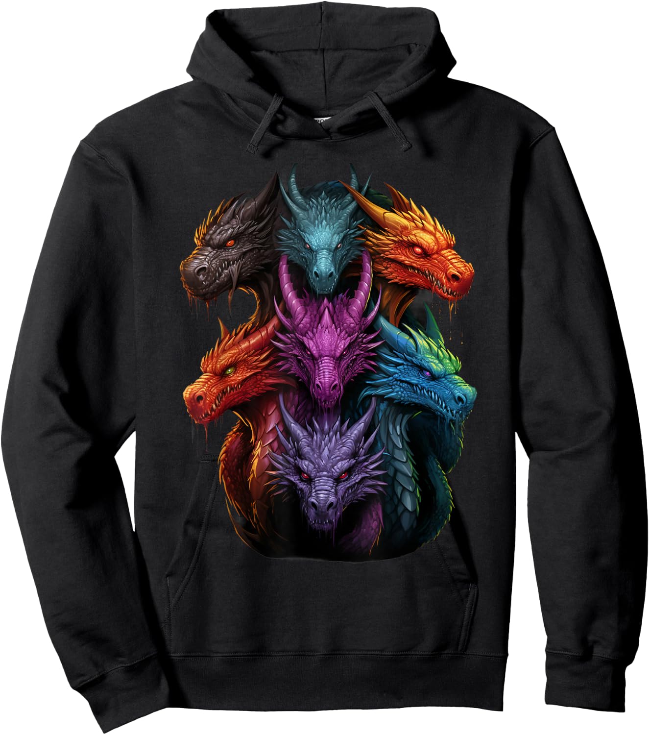 Dragon Lovers Dragon Types Women Men Girls Boys Dragons Hoodie - Hoodie | Black