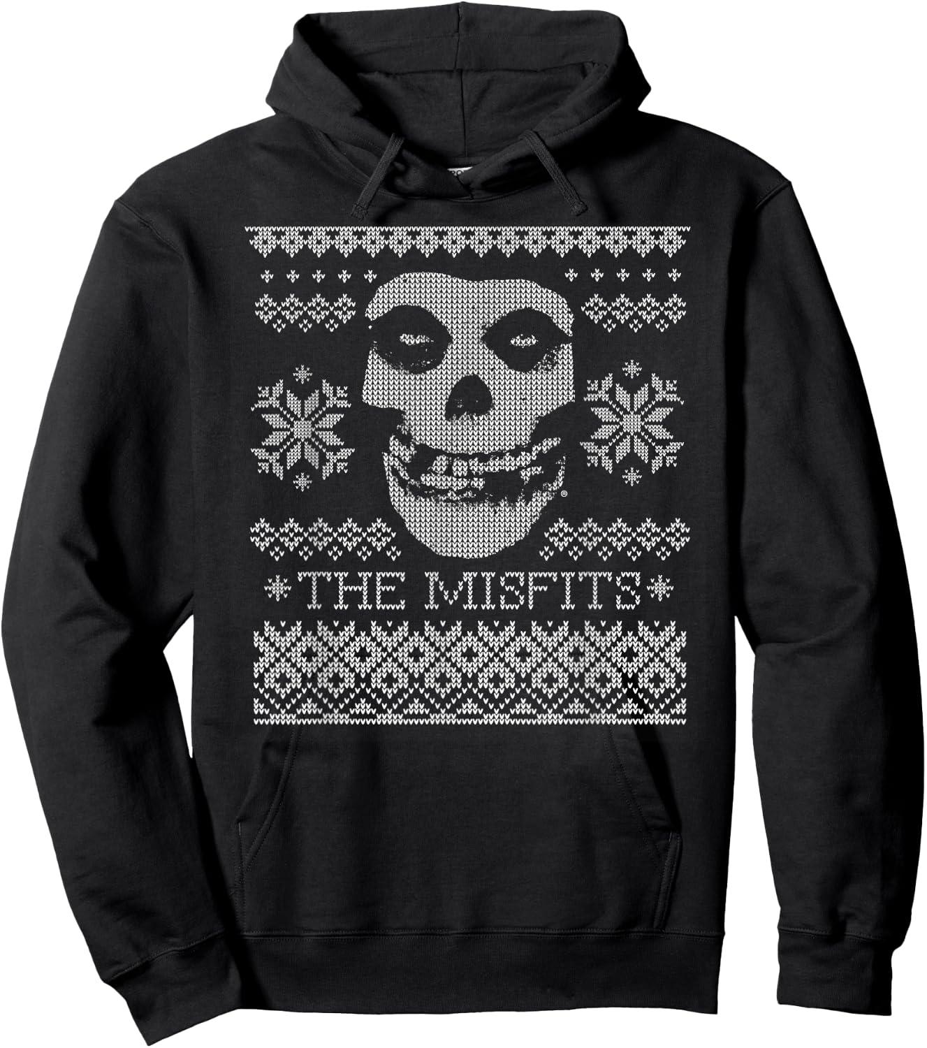 Misfits – Skull Holiday Hoodie - Hoodie | Black