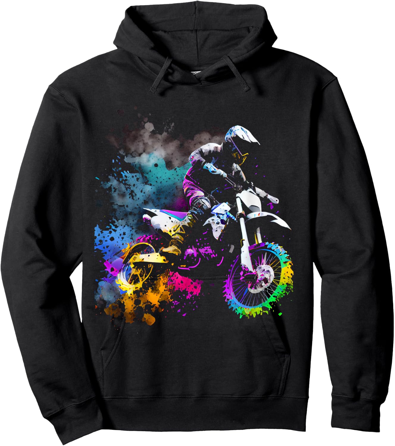 Motocross Hoodie - Hoodie | Black
