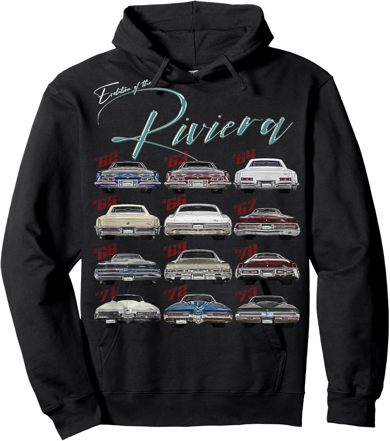 Evolution,Riviera,Skylark,Limited,Gran,Grand,Sport,GS,Muscle Hoodie - Hoodie | Black