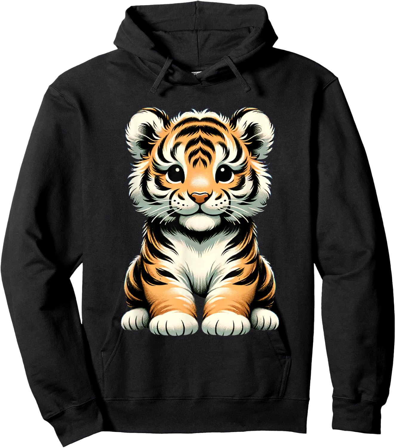 Tiger Cub Hoodie - Hoodie | Black