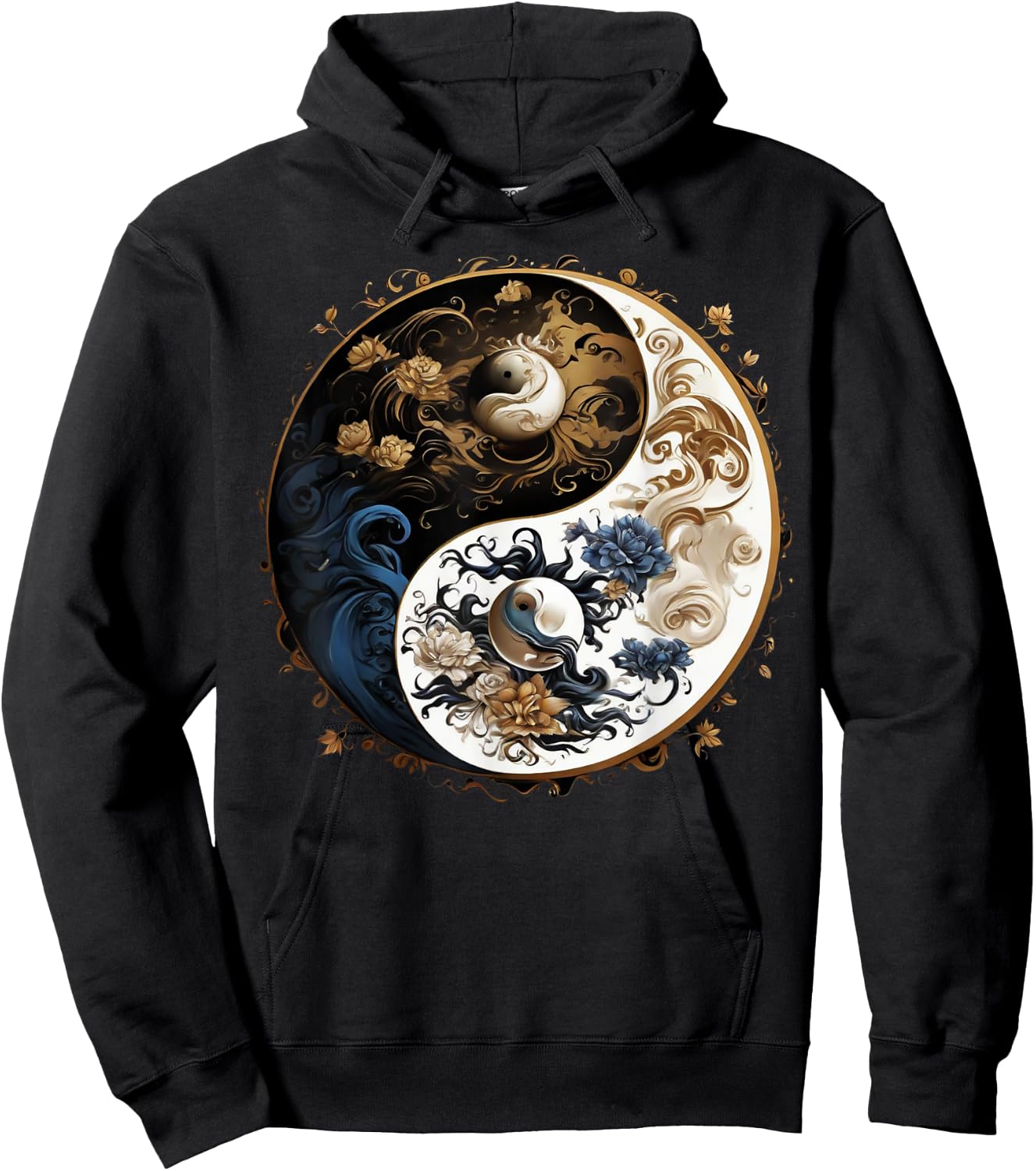 Yin Yang Hoodie - Hoodie | Black