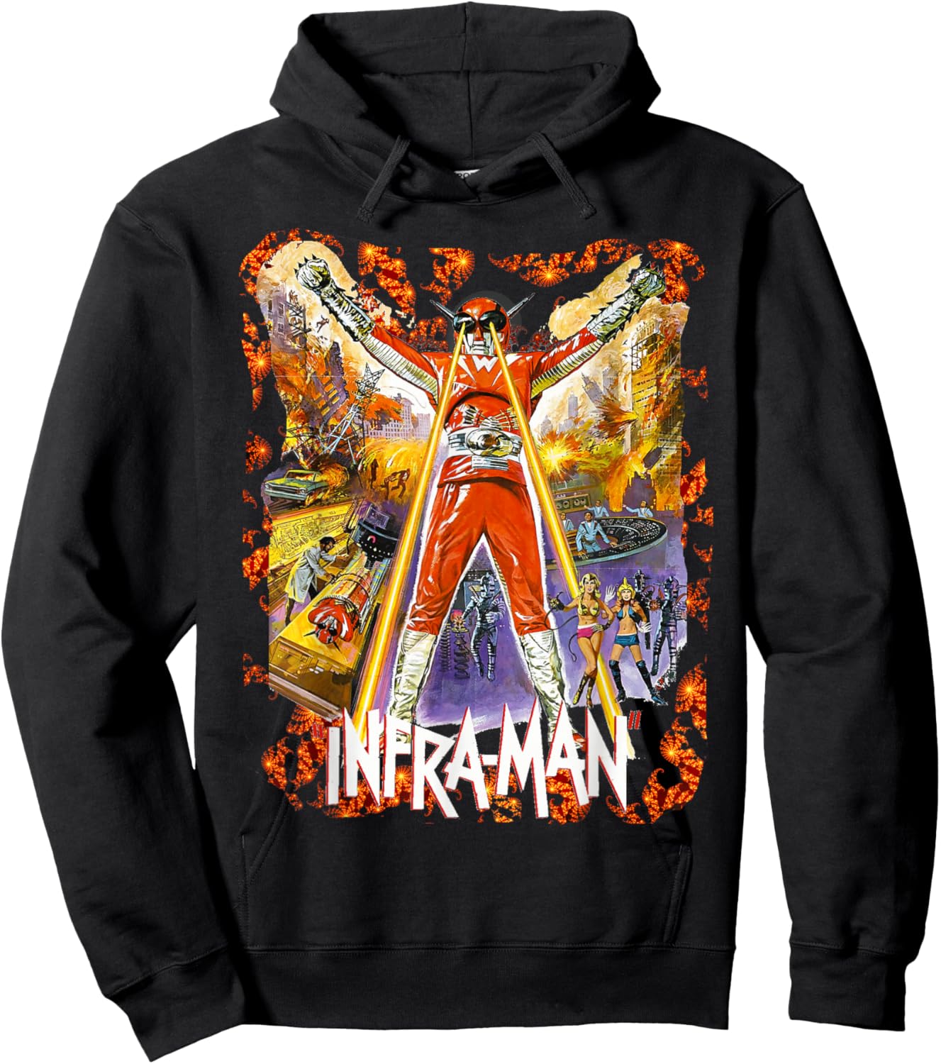 Inframan Infra-Man Hoodie - Hoodie | Black
