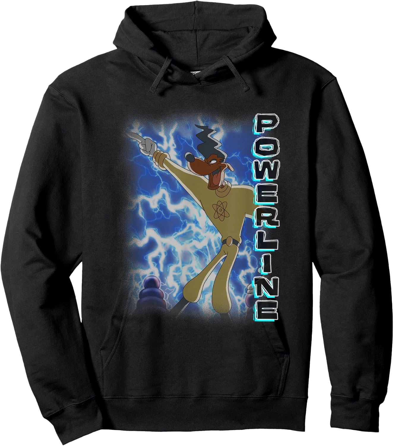 Disney A Goofy Movie Powerline Electrifying Dance Poster Hoodie - Hoodie | Black