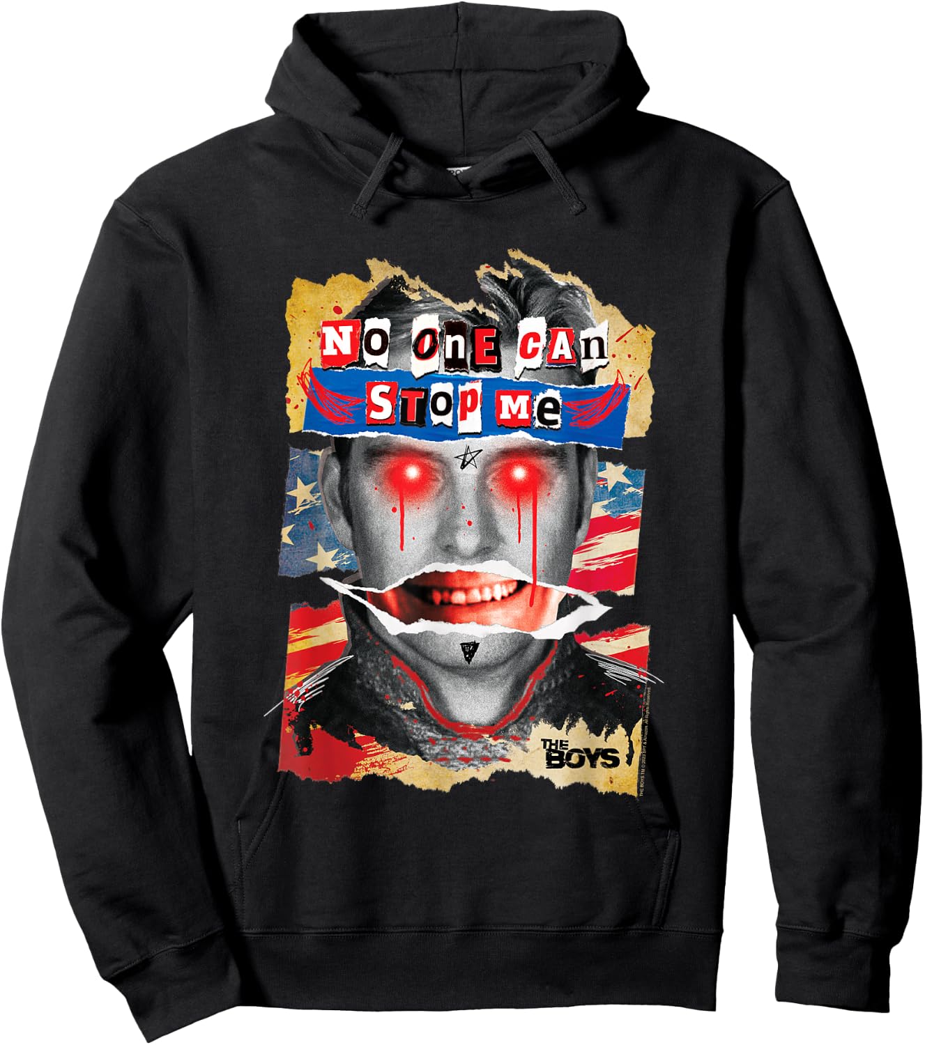 The Boys Homelander No One Can Stop Me Hoodie - Hoodie | Black