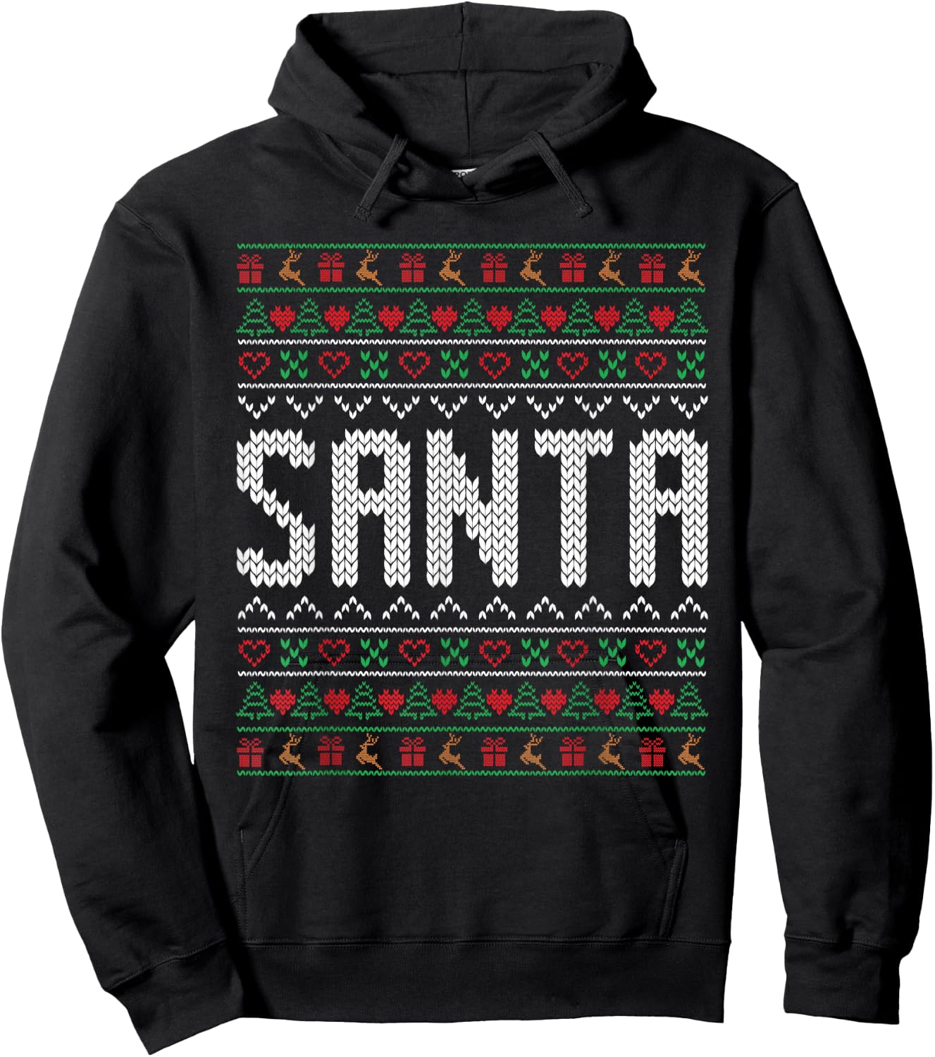 I'm So Good Santa Came Twice Christmas Couple Matching Sets Hoodie - Hoodie | Black