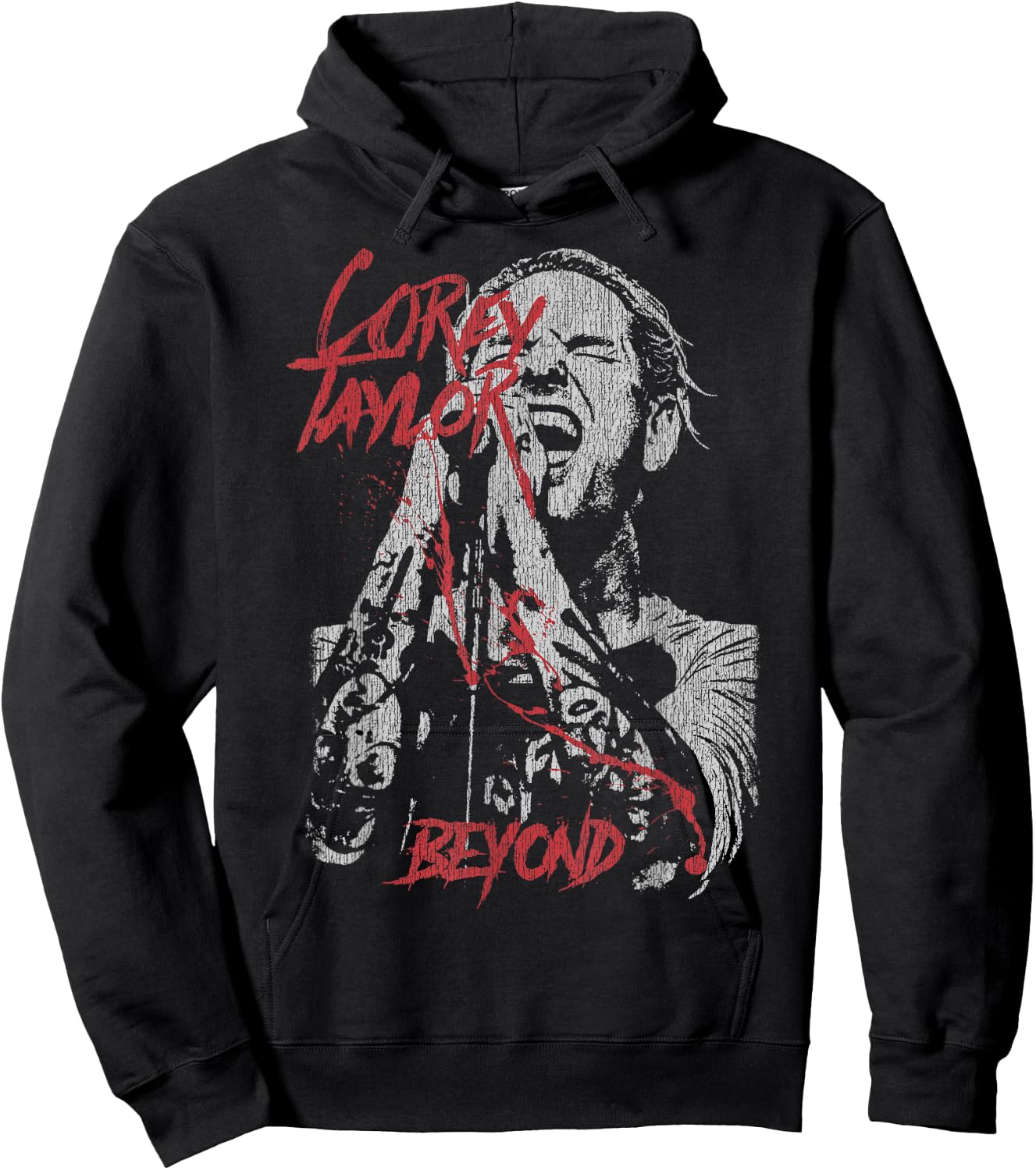 Control Industry - Corey Taylor Black Graphic - Small - Short Sleeve - - Modern - Music - Novelty - Women's - Lightweight - Non-Stretchable - Cotton 65%, Polyester 35% Hoodie - Hoodie | Black