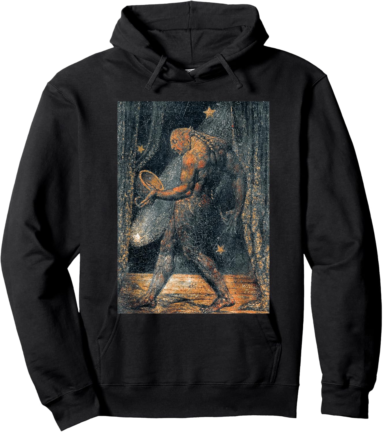 The Ghost of a Flea William Blake Romanticism Painting Hoodie - Hoodie | Black