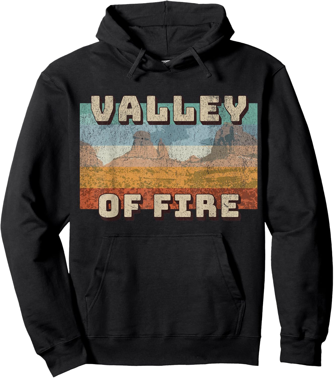 Valley Of Fire State Park Hoodie - Hoodie | Black