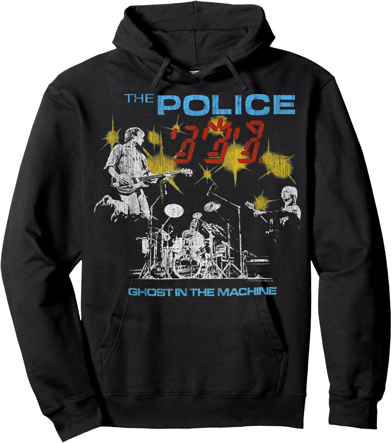 The Police Rock Music Band Ghost In The Machine Hoodie - Hoodie | Black