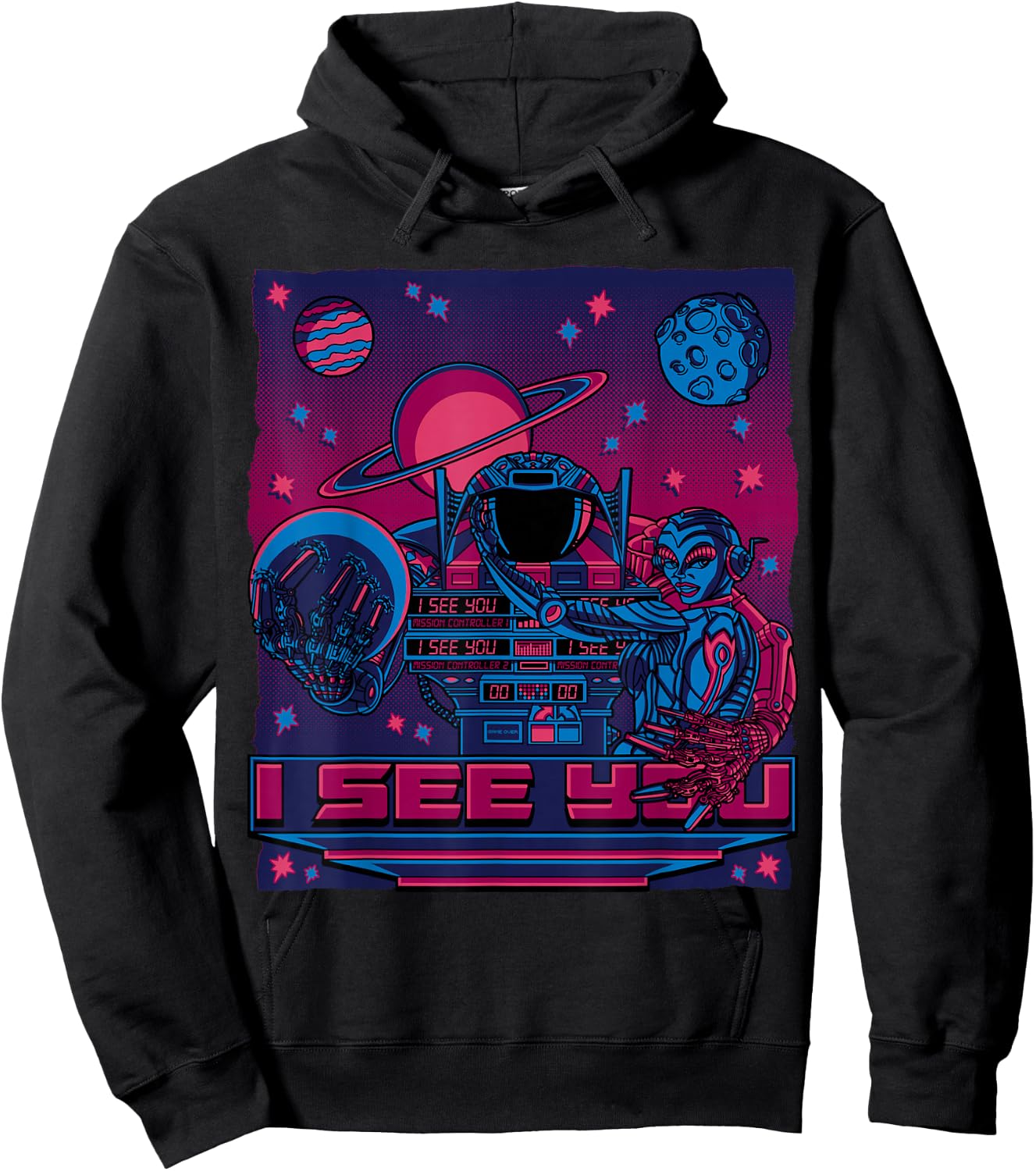 Pinbot Pinball Hoodie - Hoodie | Black