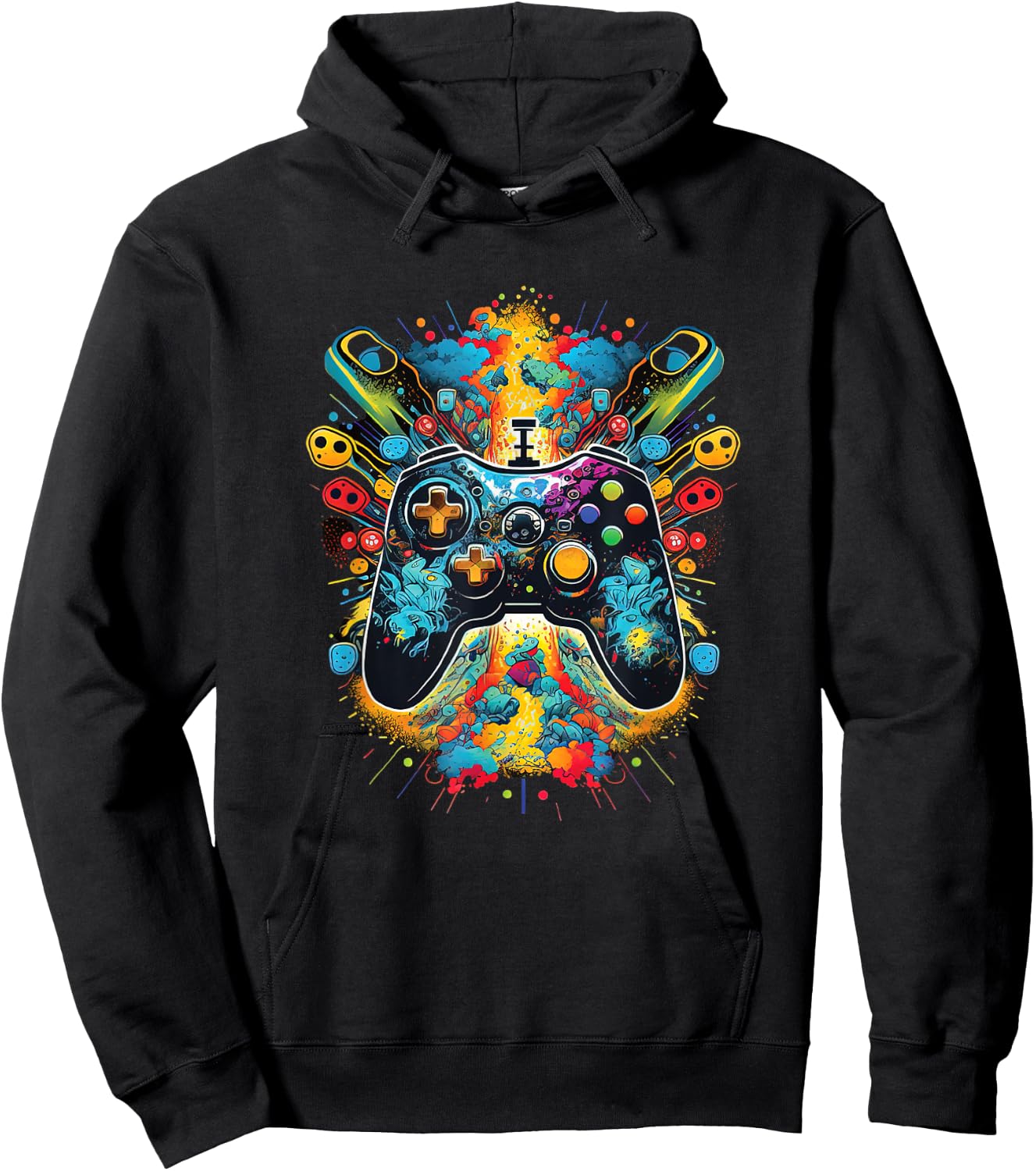 Gamer Aesthetic Graphic Gaming Video Games Boys Teens Kids Hoodie - Hoodie | Black