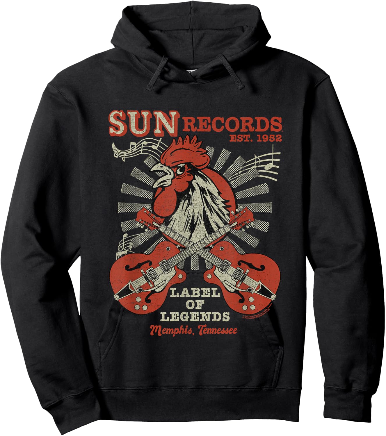Sun Records Label of Legends Hoodie - Hoodie | Black