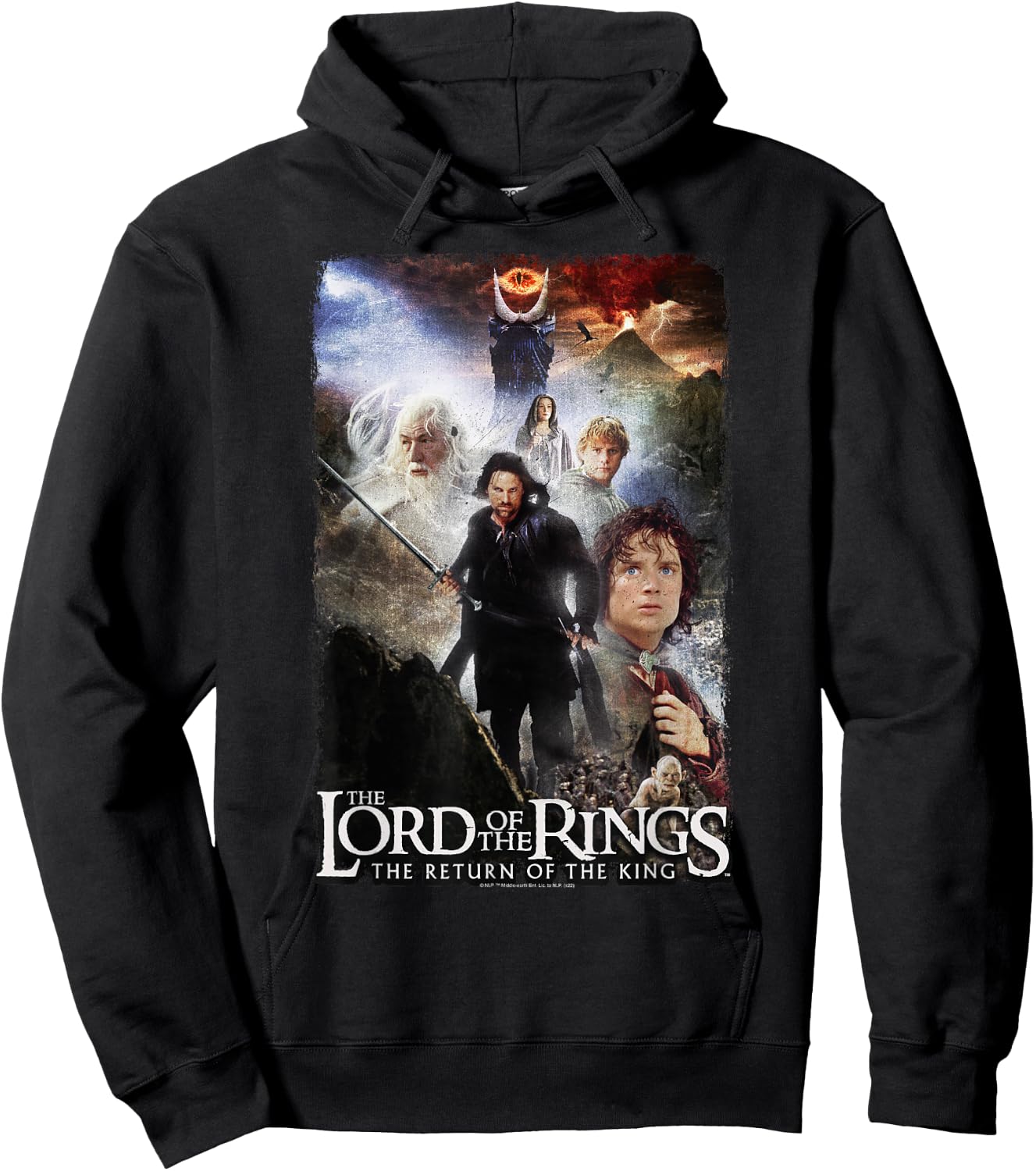 The Lord of the Rings The Return Of The King Final Fight Hoodie - Hoodie | Black