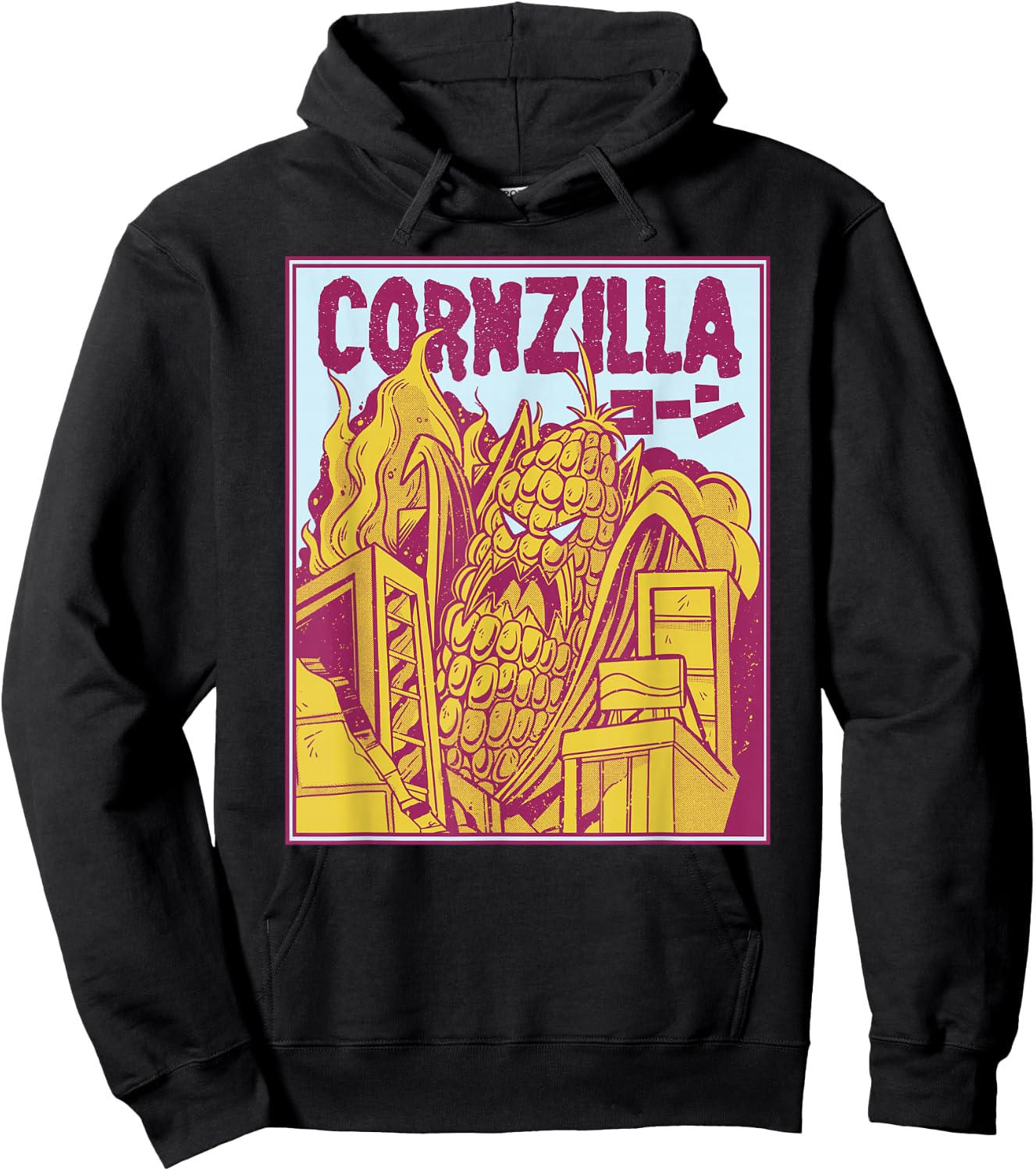 Nebraska Corn Hoodie - Hoodie | Black