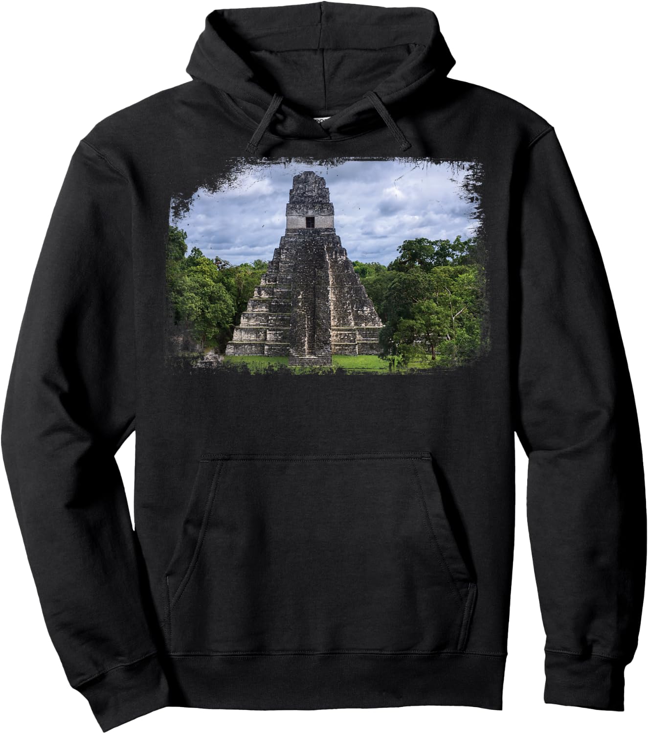 Guatemala Tikal Peten Quetzal Guate Maya Antigua Chapin Hoodie - Hoodie | Black