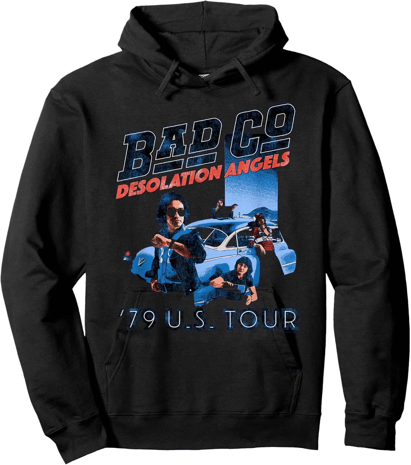 Bad Company Desolation Angels 1979 US Tour for Light Colors Hoodie - Hoodie | Black