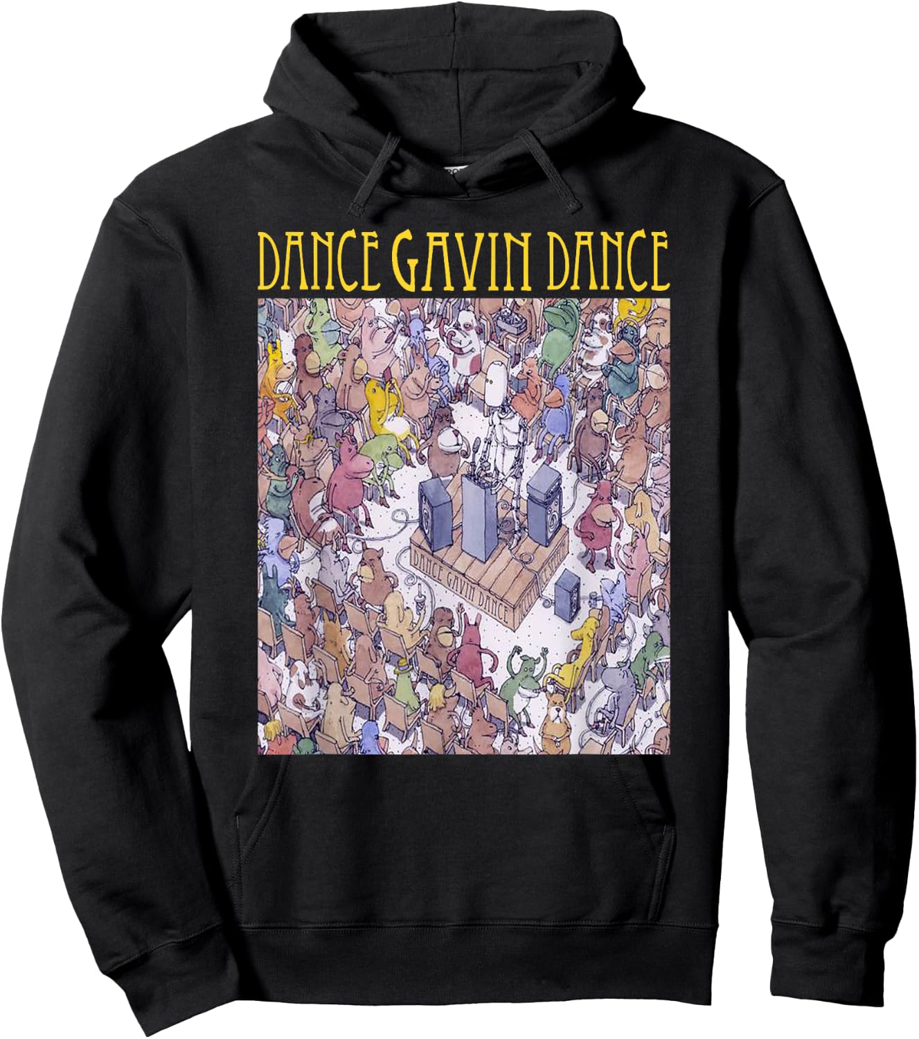 Dance Gavin Dance merch - Dance Gavin Dance - Gavin Dance Hoodie - Hoodie | Black