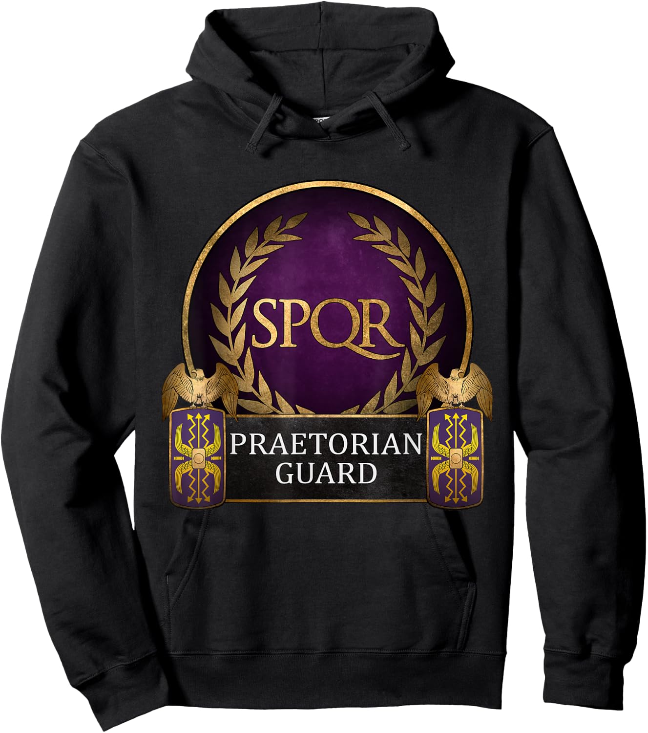 Praetorian Guard Ancient Roman History Hoodie - Hoodie | Black