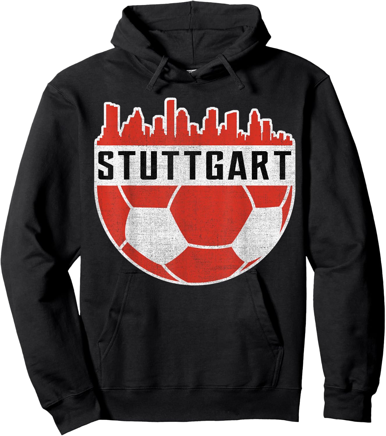 Stuttgart Football Football Club Football Fan Hoodie - Hoodie | Black
