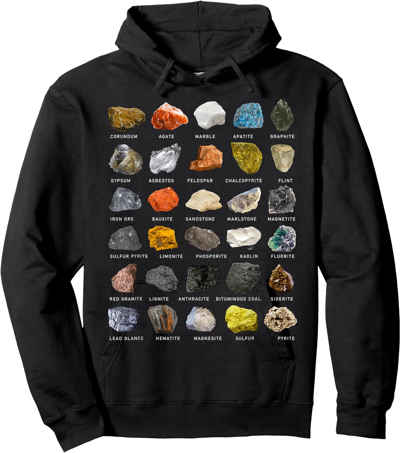 Geology, Rock Collector, Geologist, Rock Hound Hoodie - Hoodie | Black