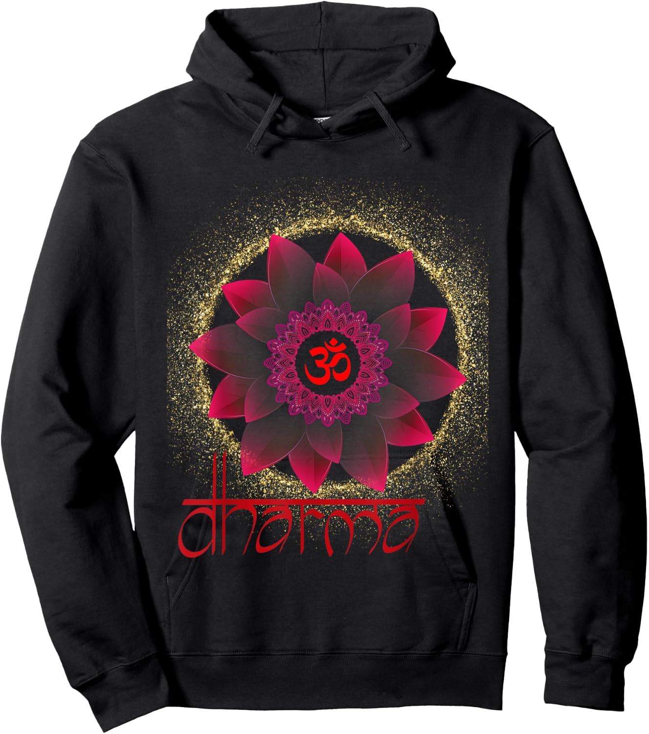 Dharma Lotus Hoodie - Hoodie | Black