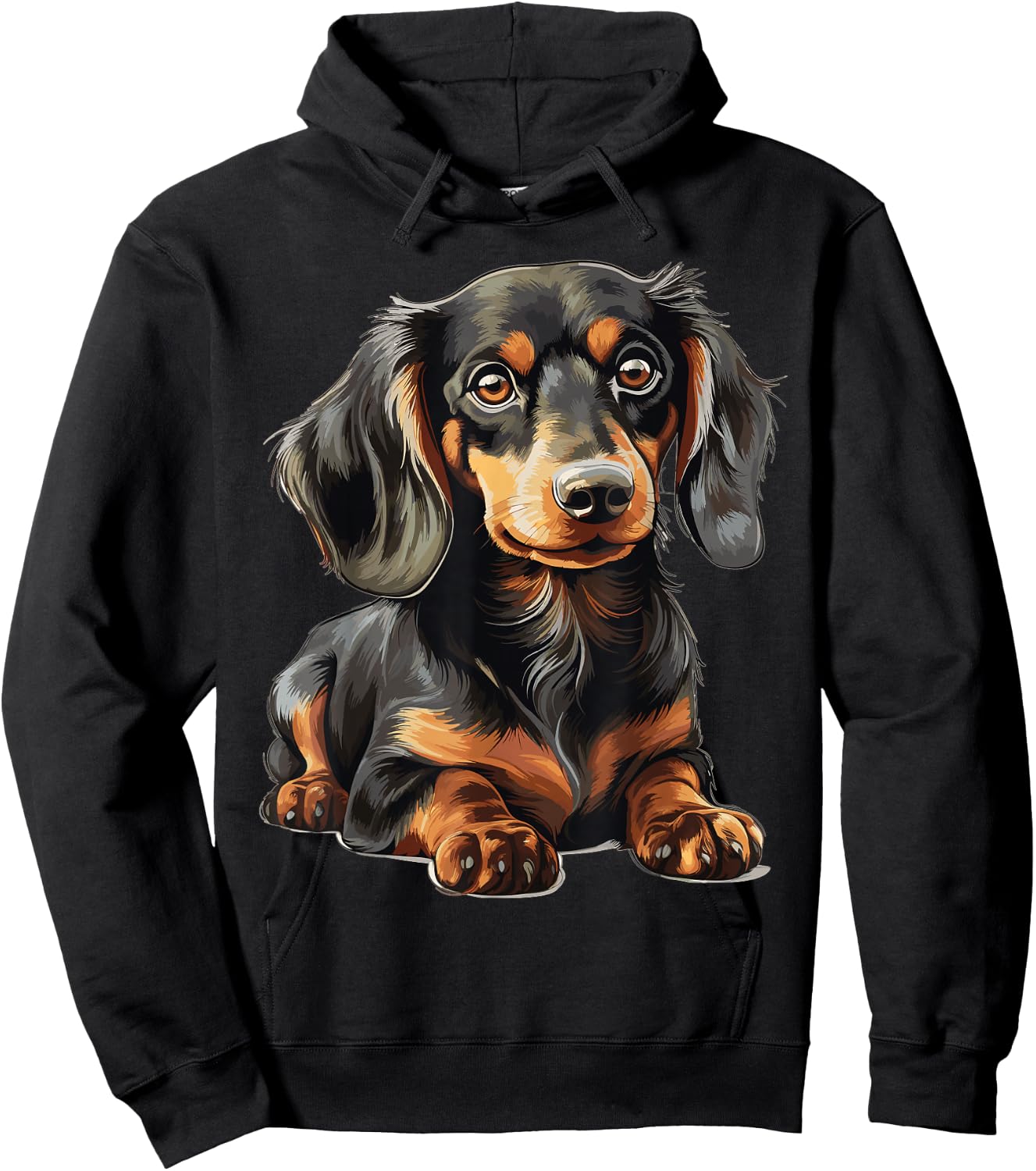Dachshund Dog Dachshund Hoodie - Hoodie | Black