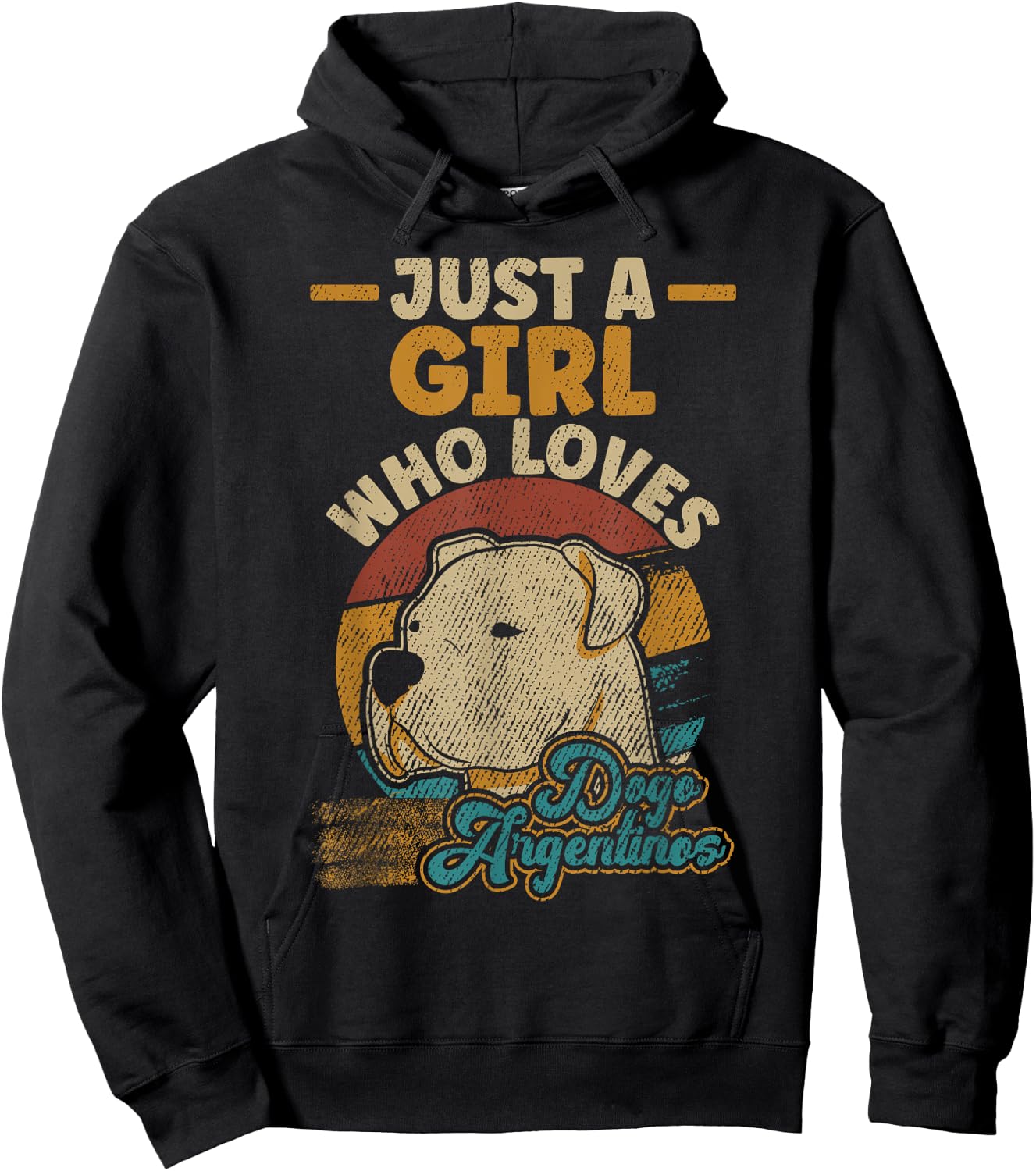 Dogo Argentino Dog Women Kids Hoodie - Hoodie | Black