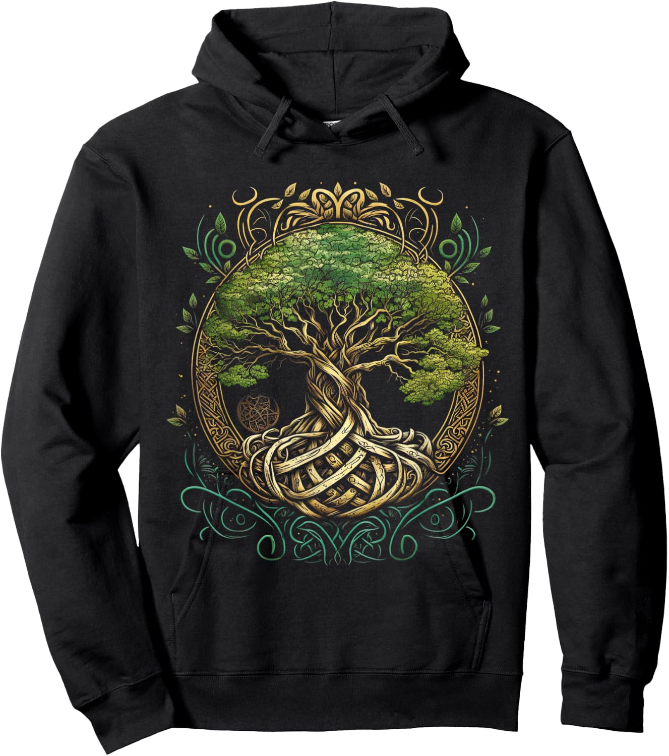 Tree of Life Viking Midgard Thor Walhalla Hoodie - Hoodie | Black
