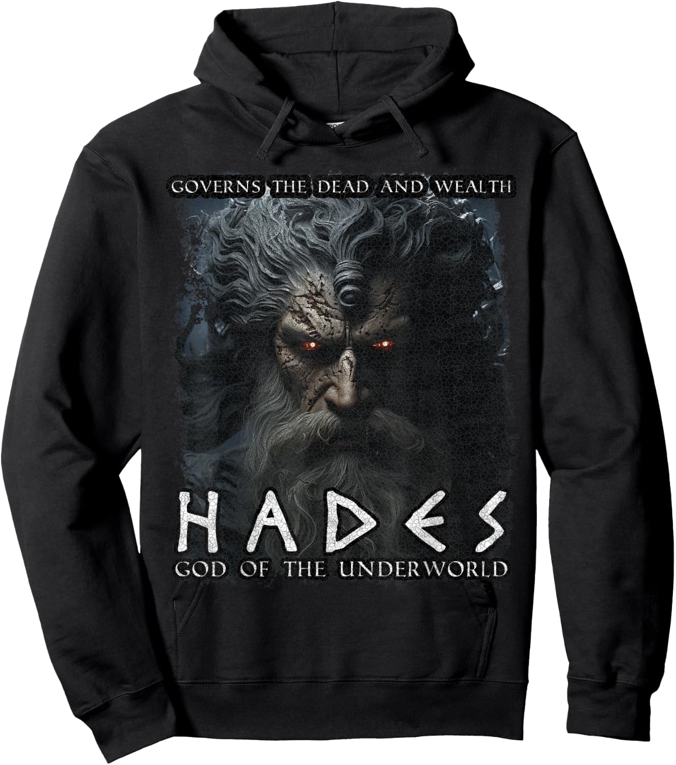 Greek Mythology God Hades Hoodie - Hoodie | Black