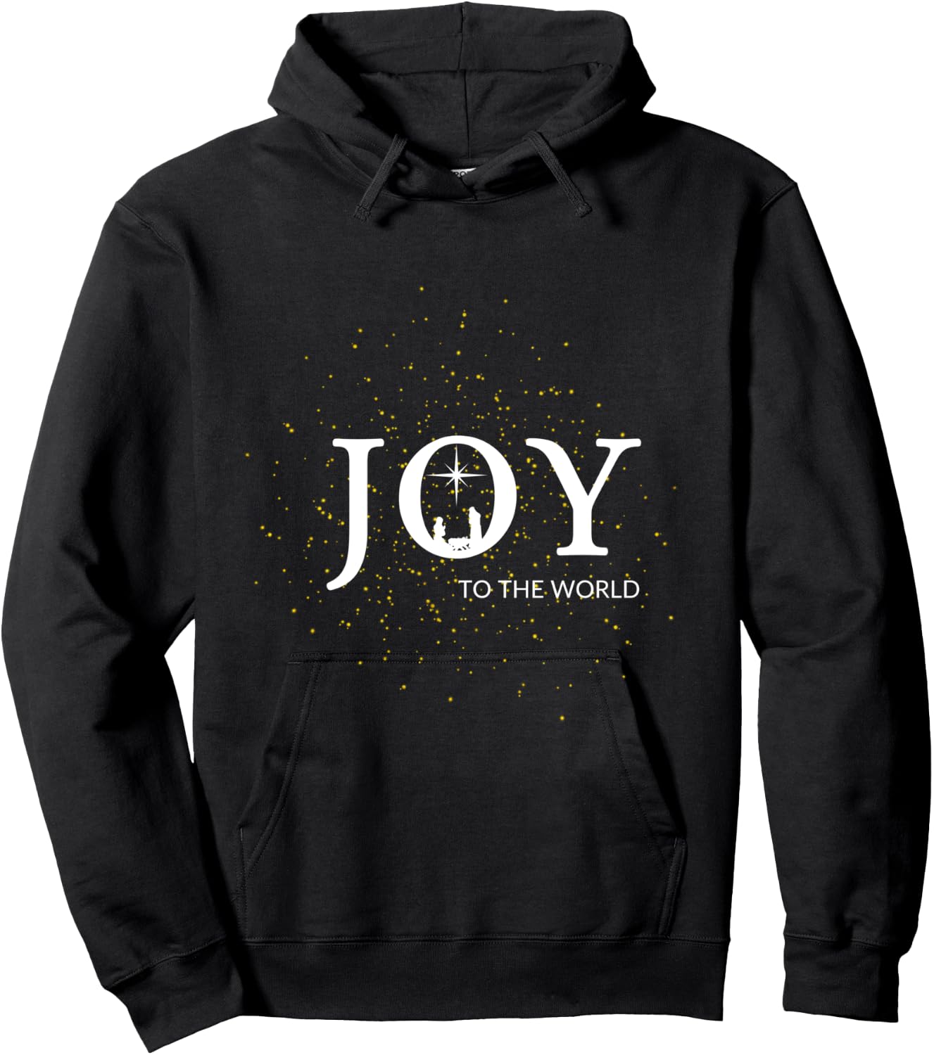 Joy To The World Christian Christmas, Matching Family Desing Hoodie - Hoodie | Black