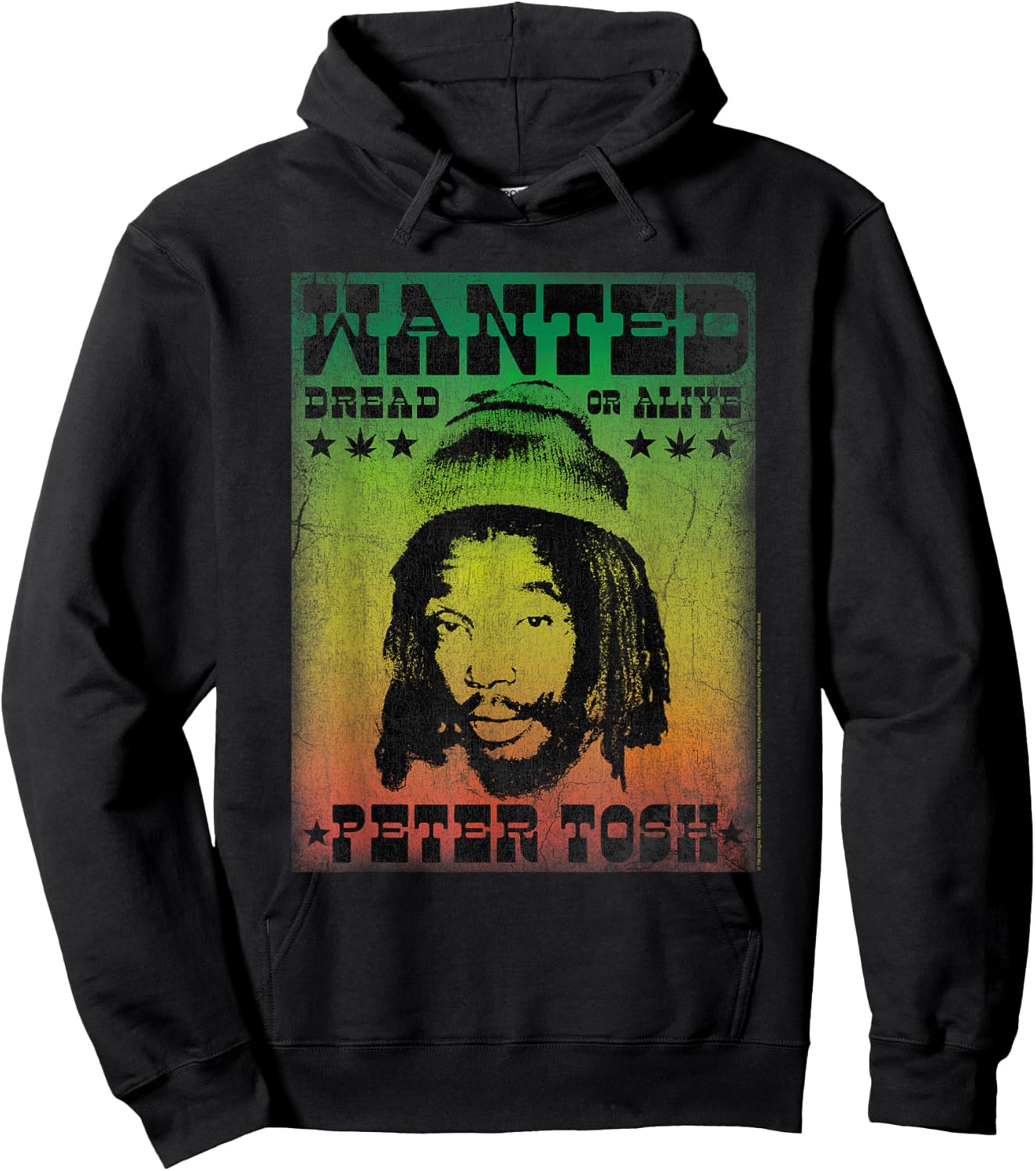 Peter Tosh Dread or Alive Hoodie - Hoodie | Black