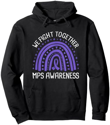 We Fight Together MPS Awareness Hoodie - Hoodie | Black