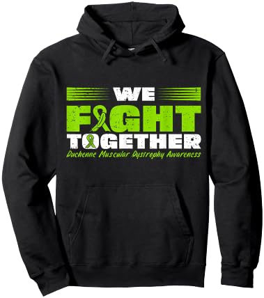 We Fight Together Duchenne Muscular Dystrophy Awareness Hoodie - Hoodie | Black