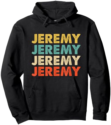 Jeremy Name Hoodie - Hoodie | Black