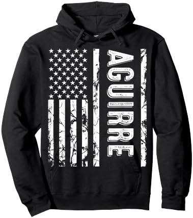 Aguirre Last Name Funny Surname Team Aguirre Family Reunion Hoodie - Hoodie | Black