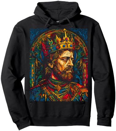 Arthurian Mythology King Arthur Hoodie - Hoodie | Black