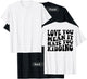 Love you mean it hate you kidding T-Shirt - T-Shirt | Black