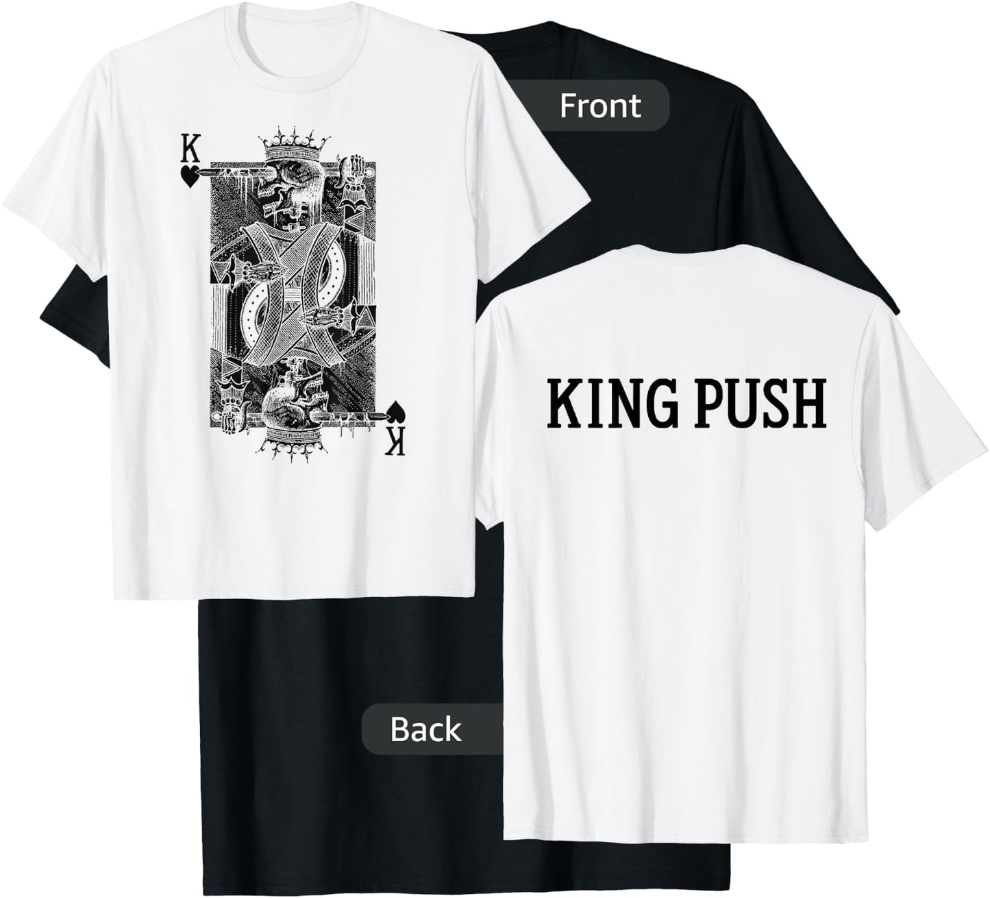 Official Pusha T Card T-Shirt - T-Shirt | Black