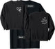 Jesus Has My Back T-Shirt - T-Shirt | Black
