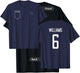 Lynn Williams 6: Name & Number on Back - USWNT Soccer T-Shirt - T-Shirt | Black