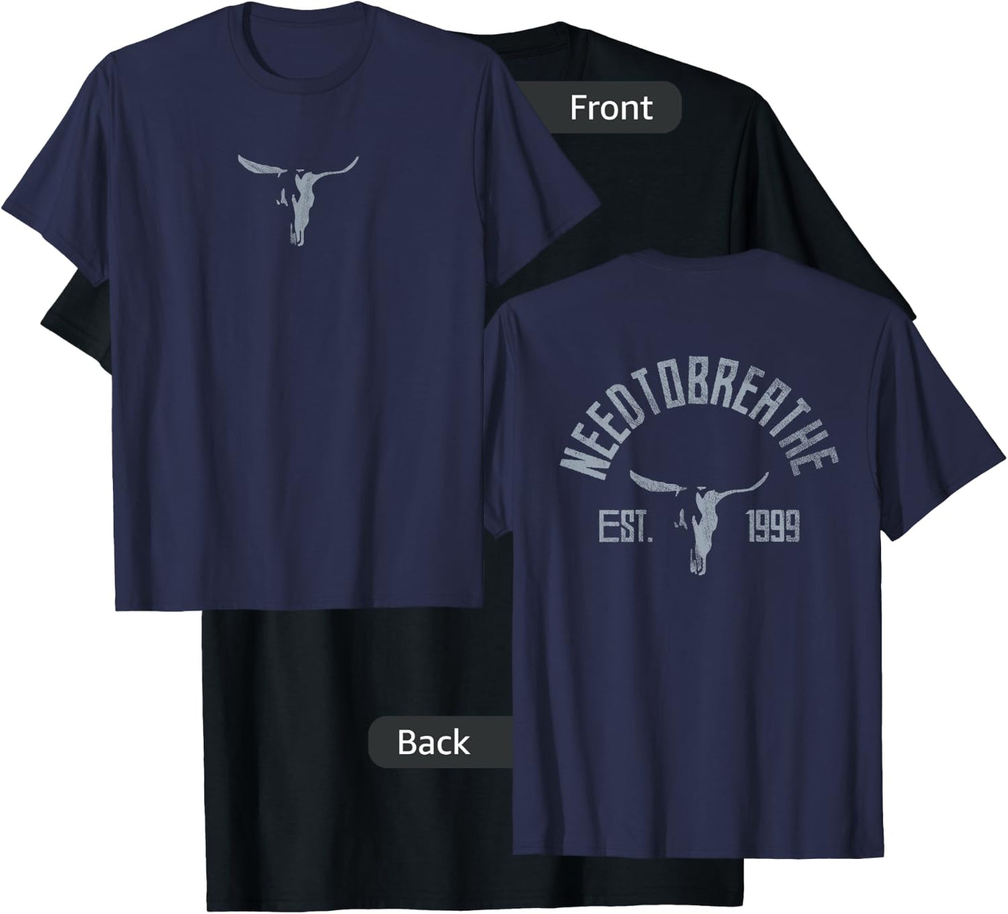 NEEDTOBREATHE Steer T-Shirt - T-Shirt | Black