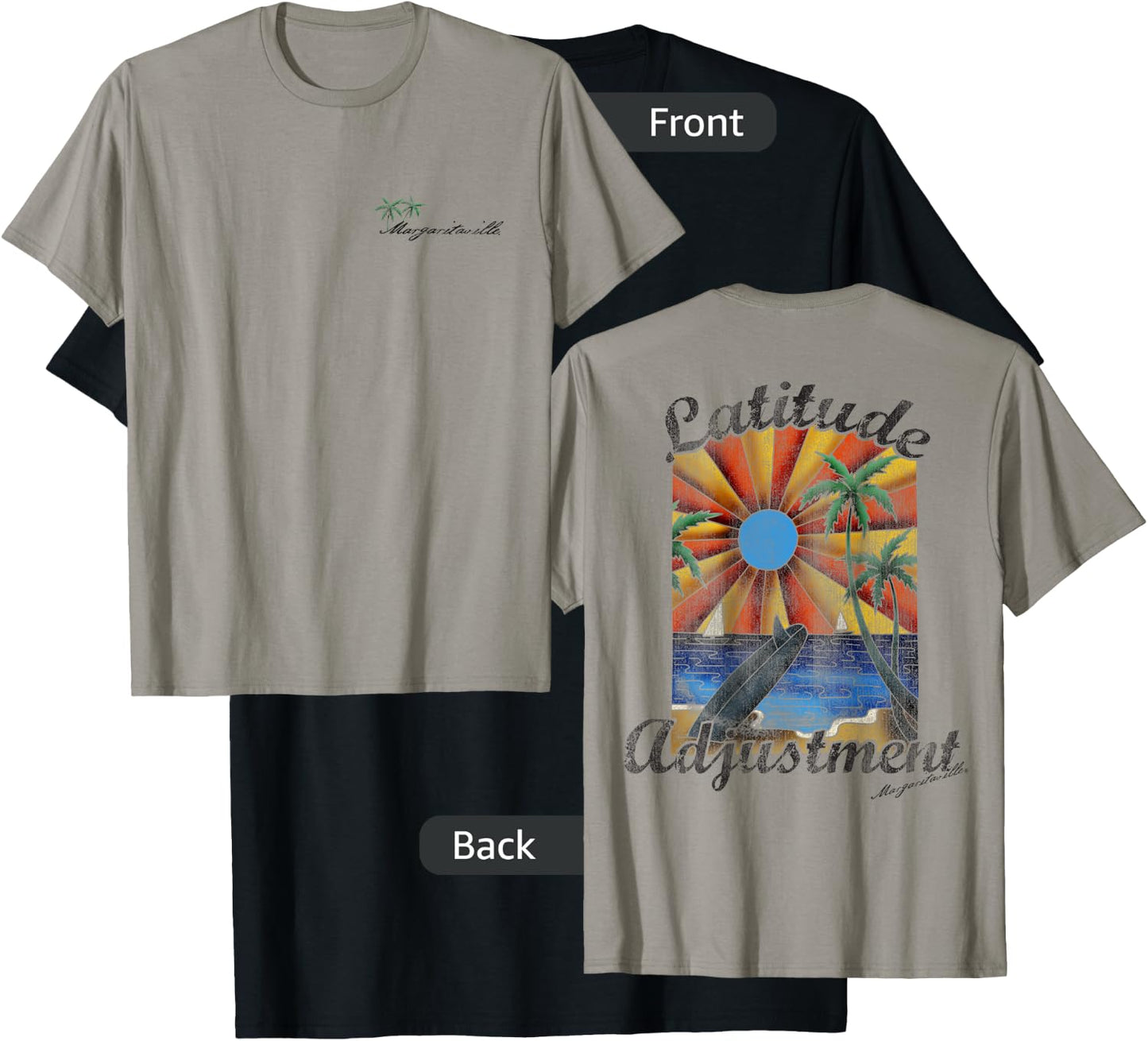 Latitude Adjustments T-Shirt - T-Shirt | Black