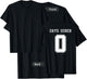 0 DAYS SOBER Jersey Funny Drinking Shirt for Alcohol Lover T-Shirt - T-Shirt | Black