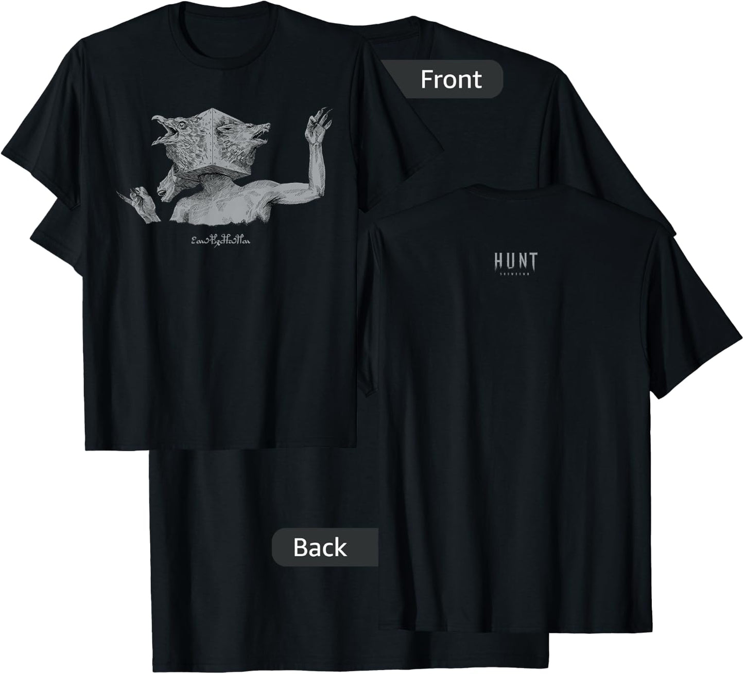 Hunt: Showdown Beastface Trait T-Shirt - T-Shirt | Black