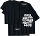 Anti Social Muscle Mommy Club Groovy Pump Cover Funny T-Shirt - T-Shirt | Black